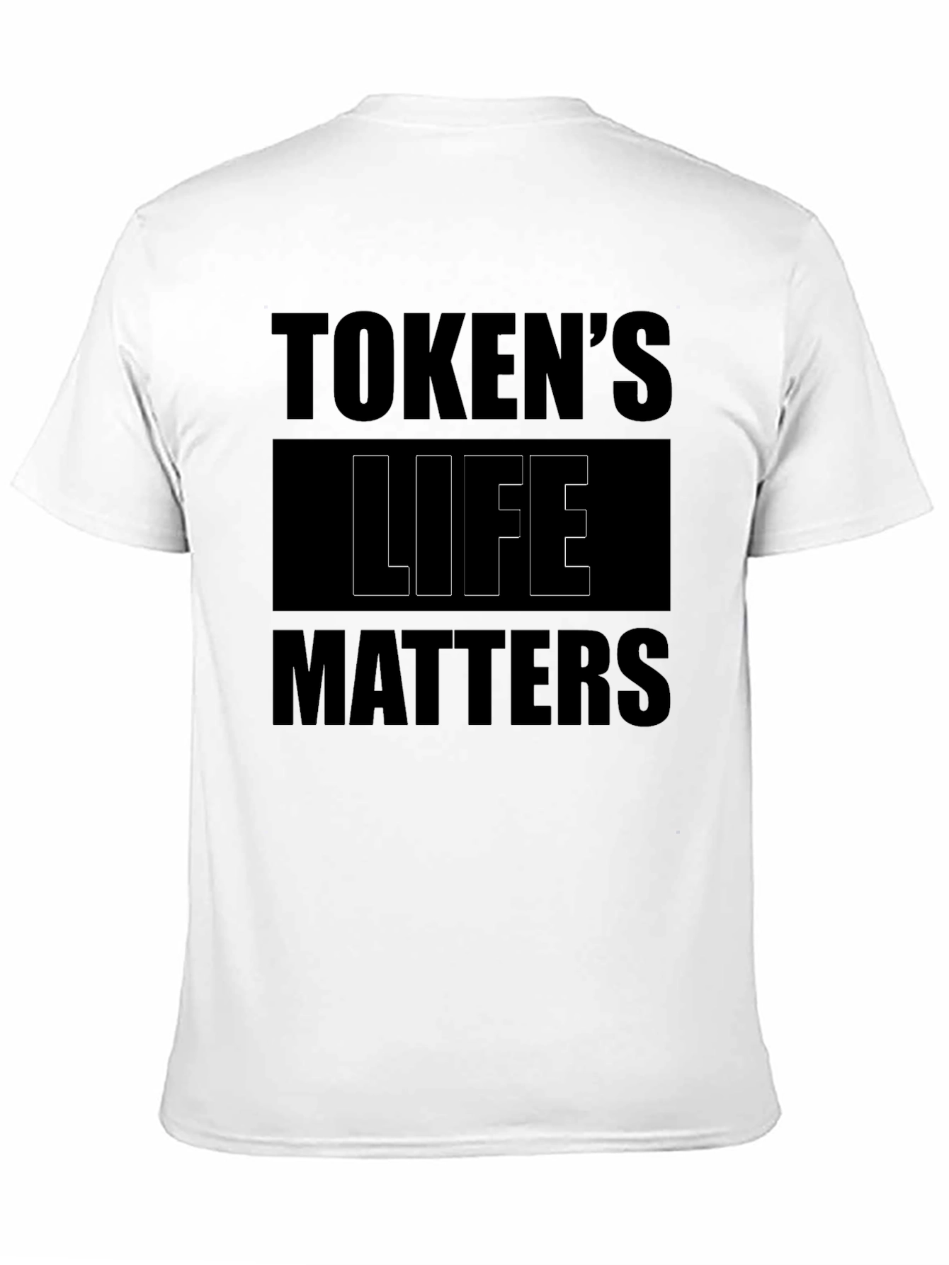 Tokens Life Matters Graphic Tee - Black