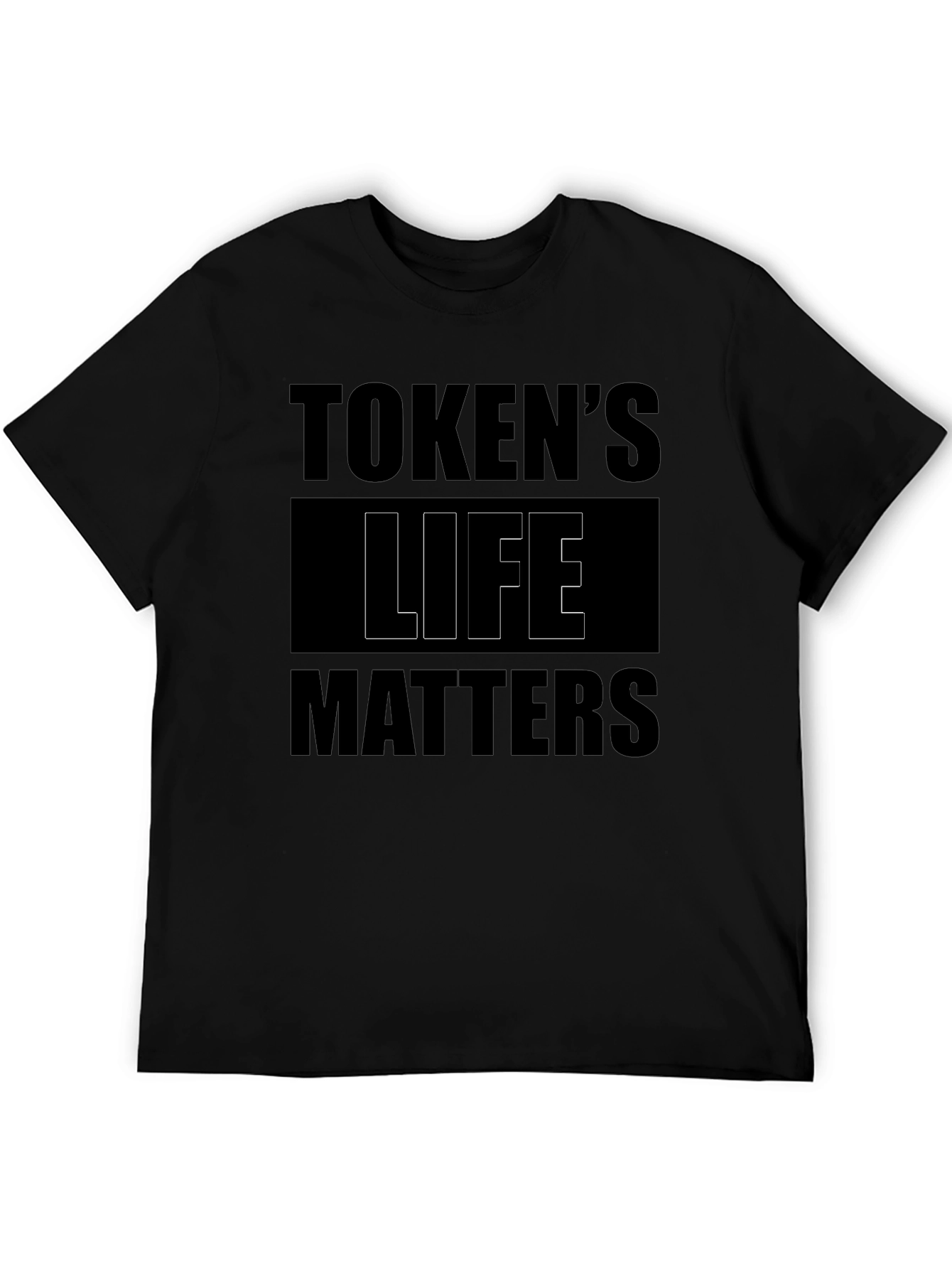 Tokens Life Matters Graphic Tee - Black