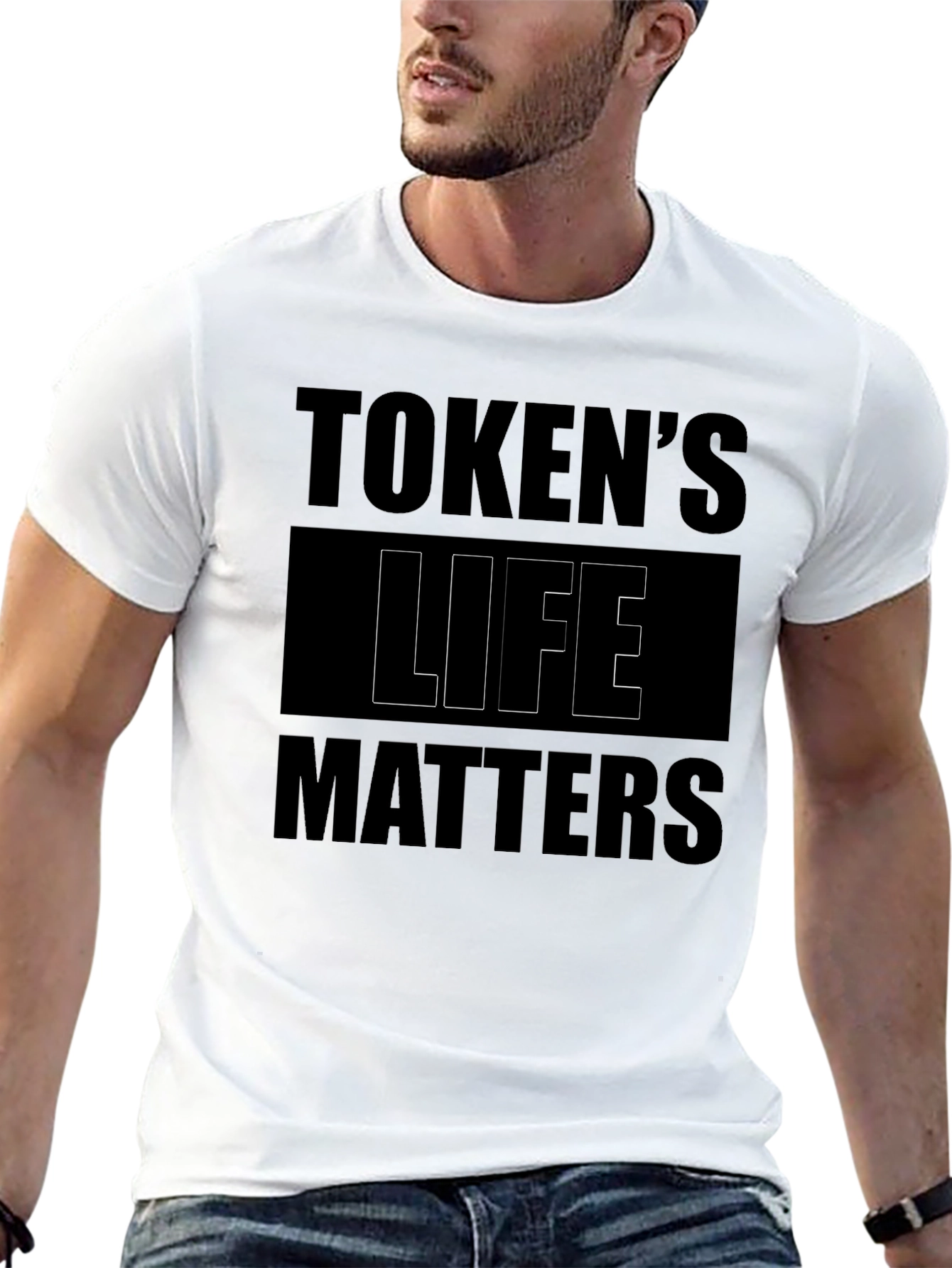 Tokens Life Matters Graphic Tee - Black