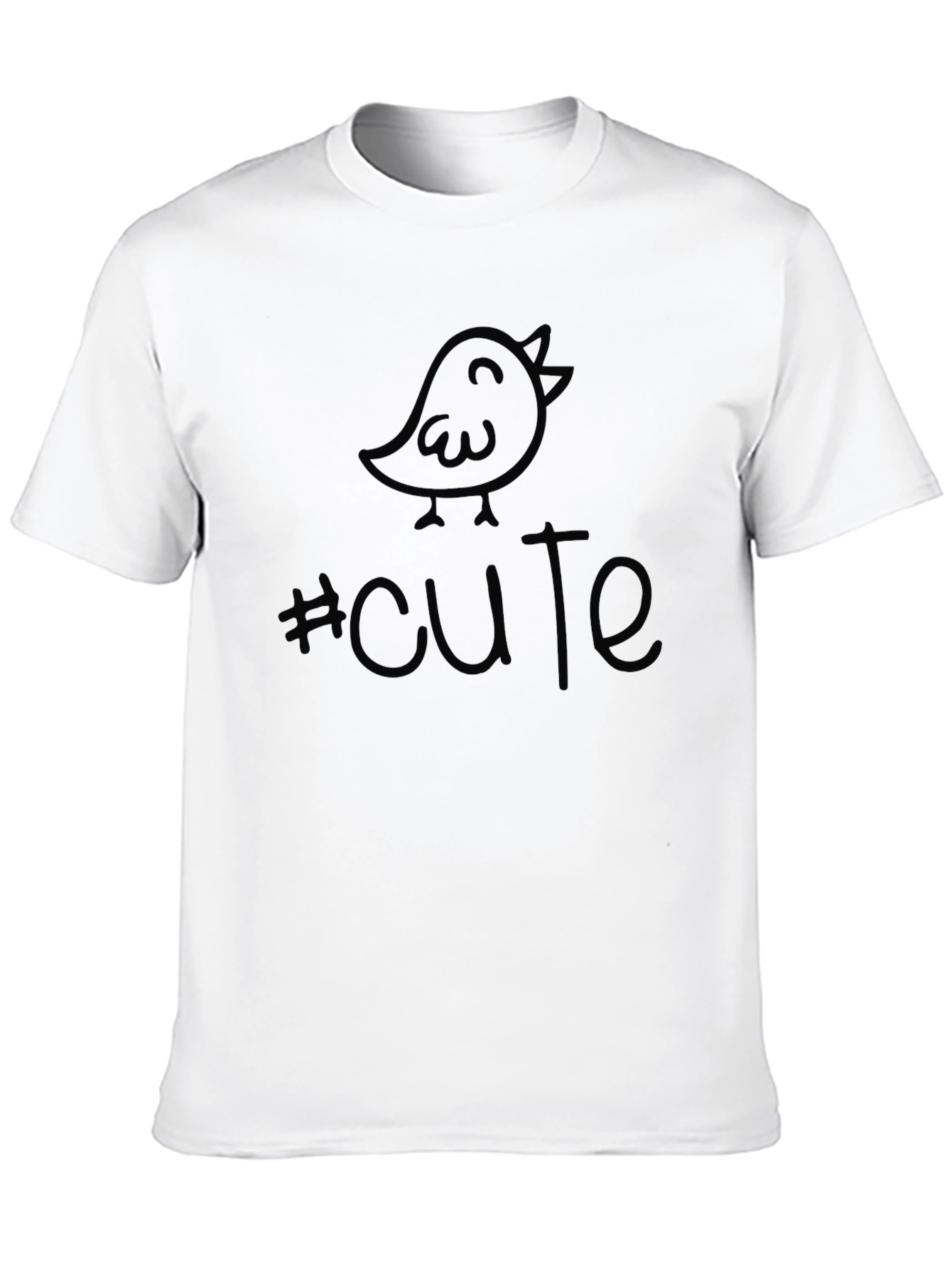 Cute Birdie Graphic T-Shirt