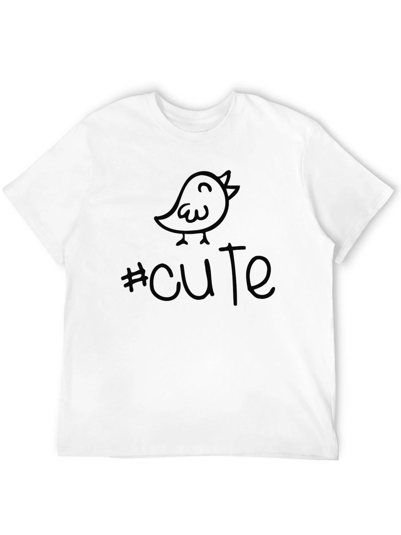 Cute Birdie Graphic T-Shirt