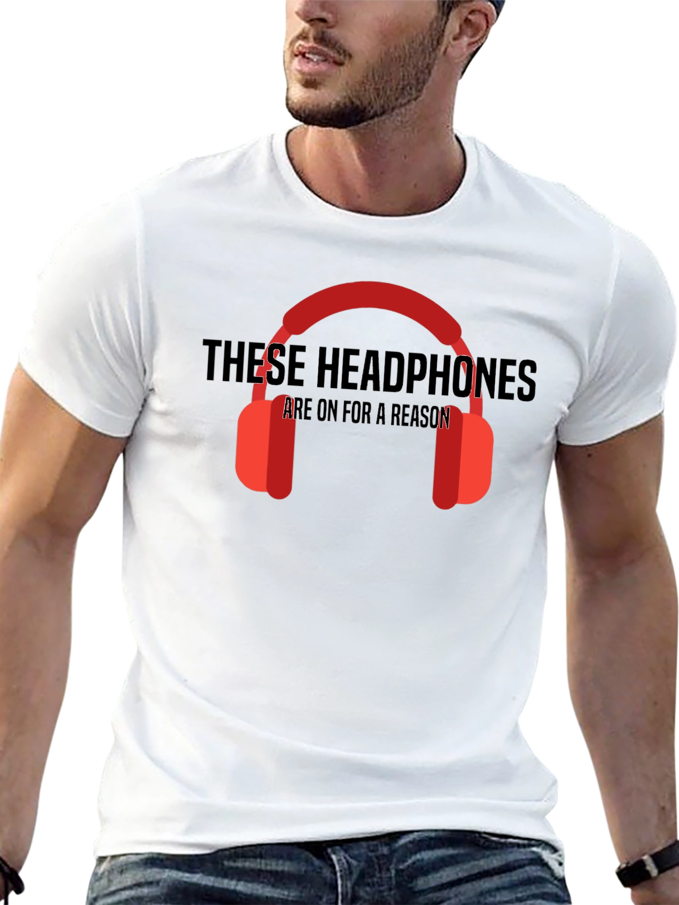 Reason Headphones Graphic Tee