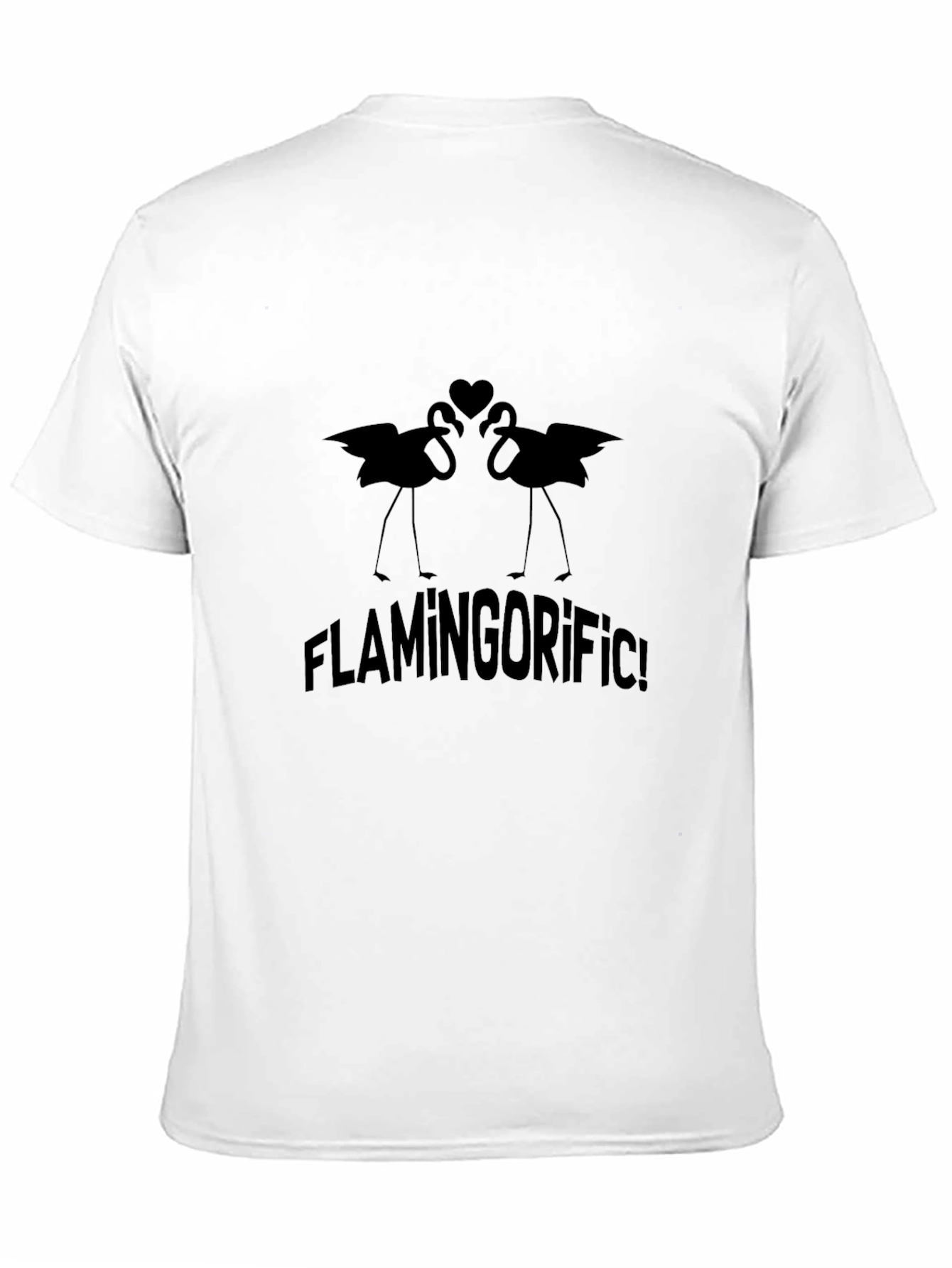 Flamingorific Graphic Tee - Black
