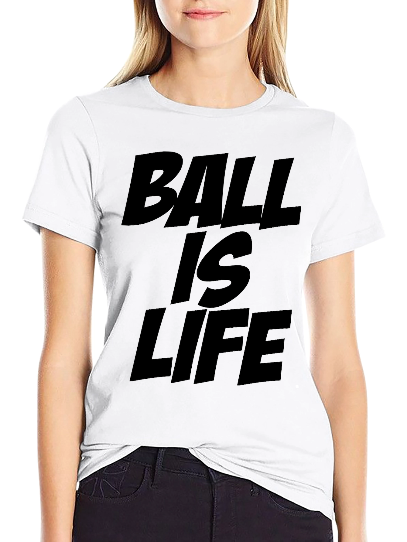 Ball is Life T-Shirt - Black