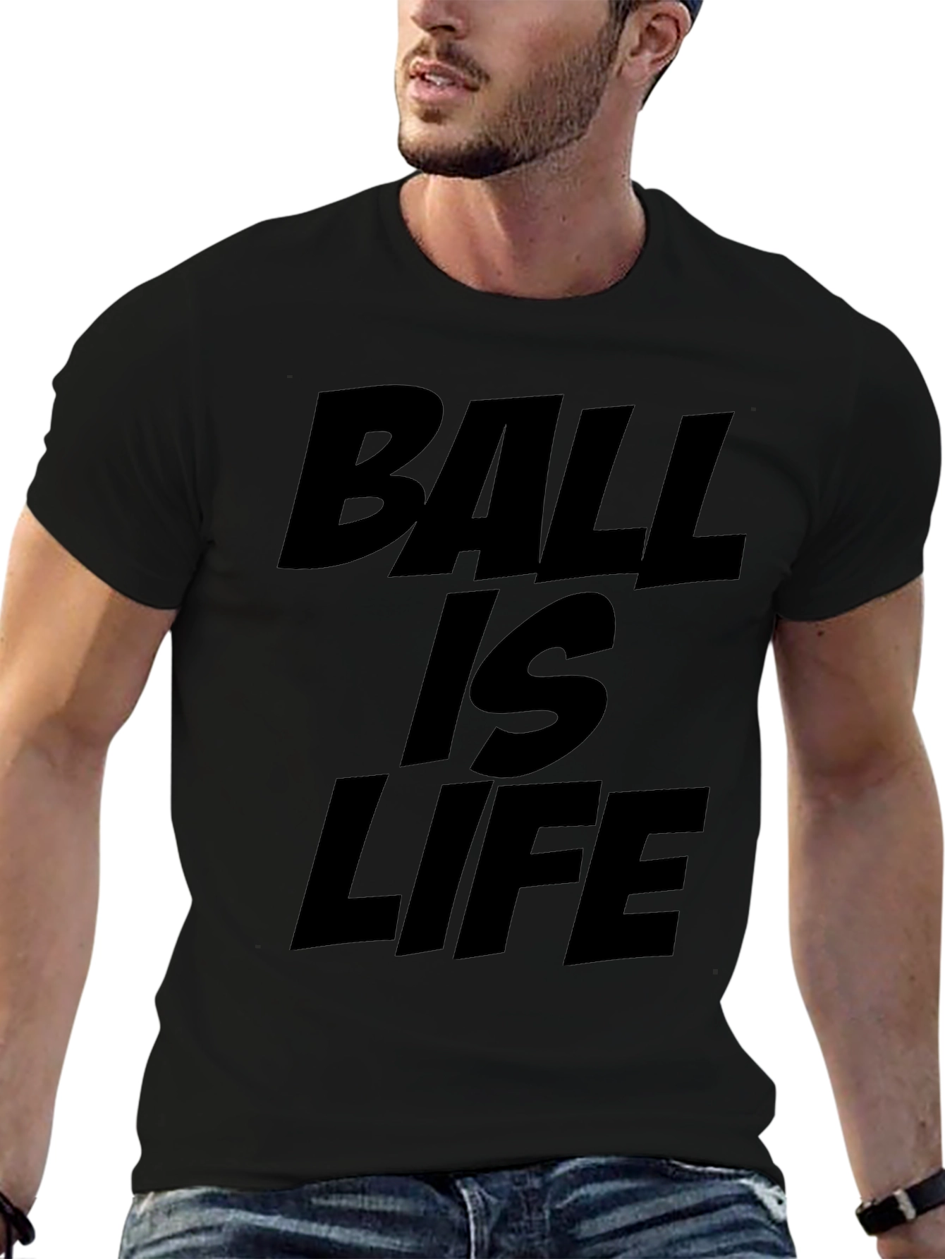 Ball is Life T-Shirt - Black
