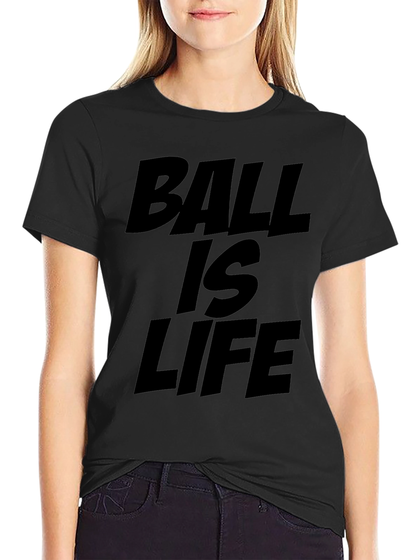 Ball is Life T-Shirt - Black