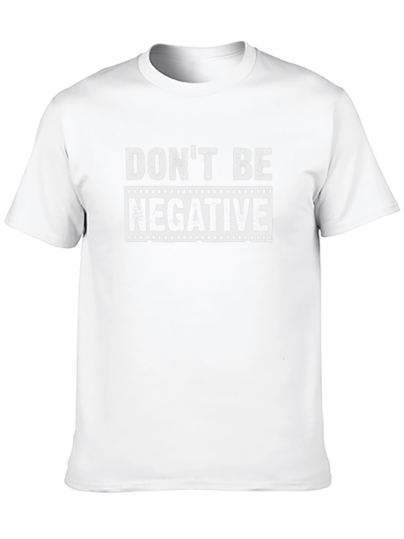 Dont Be Negative Graphic Tee - Black