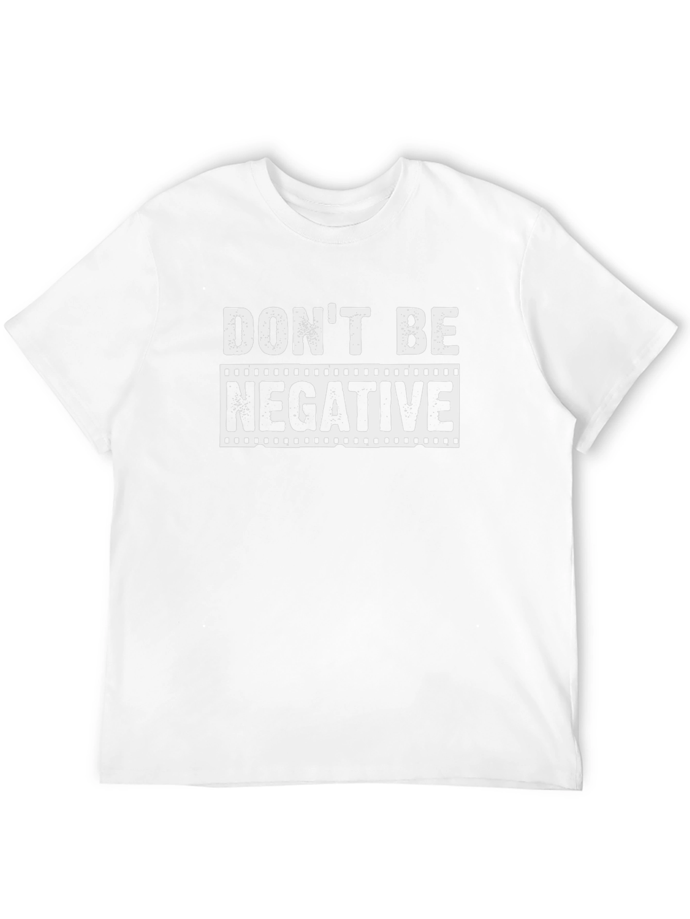 Dont Be Negative Graphic Tee - Black