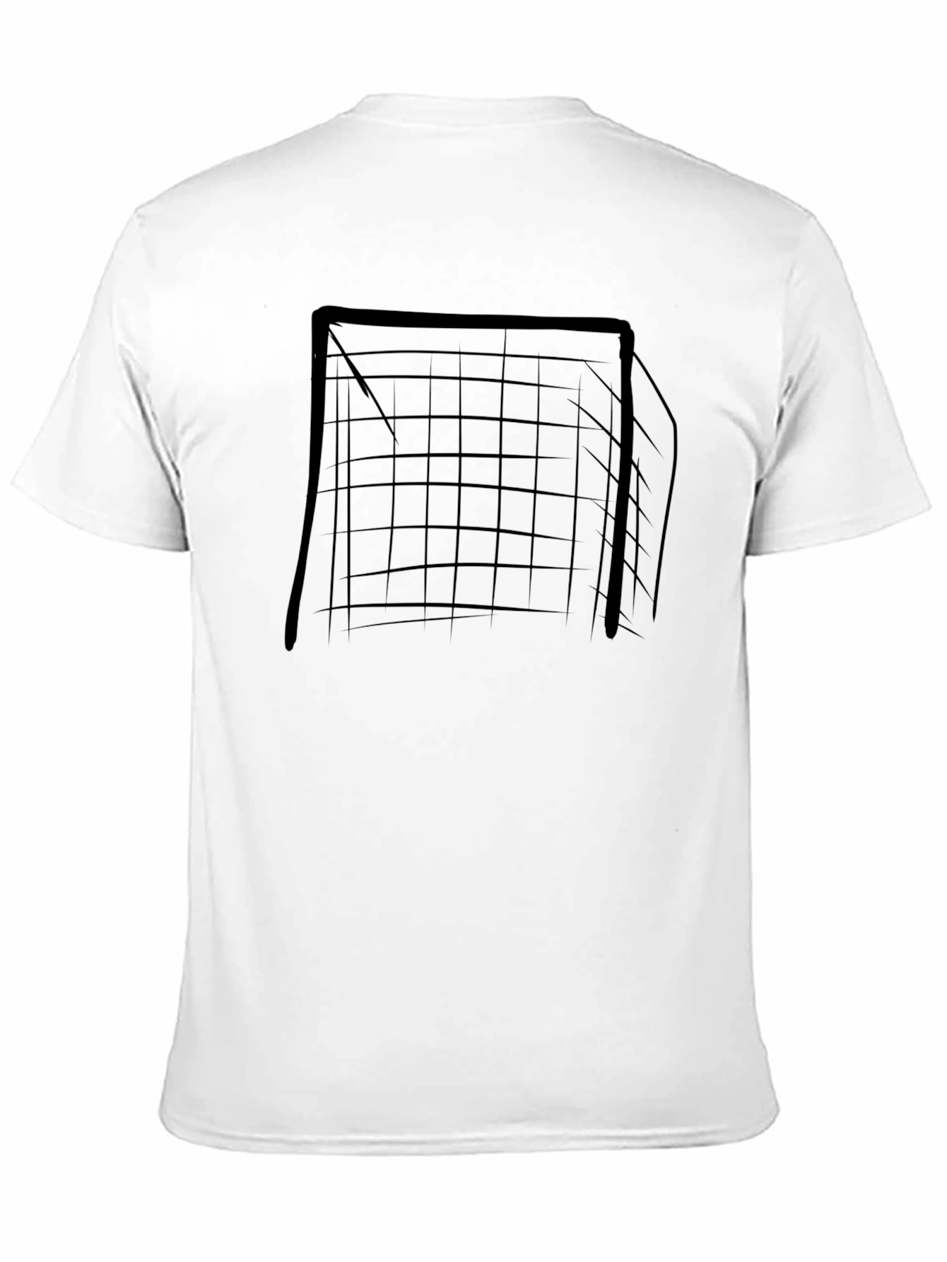 Soccer Goal Graphic Tee - Black