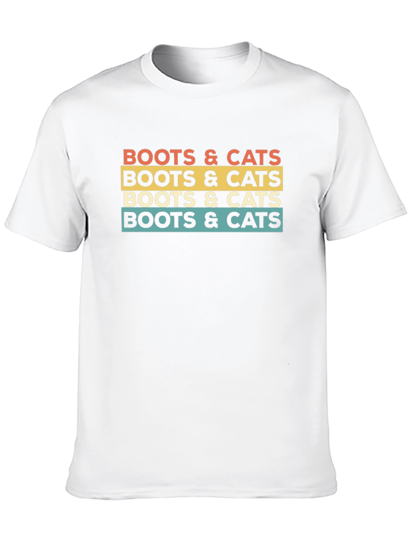 Boots & Cats Retro Graphic Tee