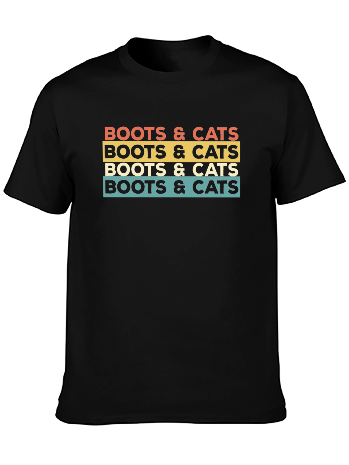 Boots & Cats Retro Graphic Tee
