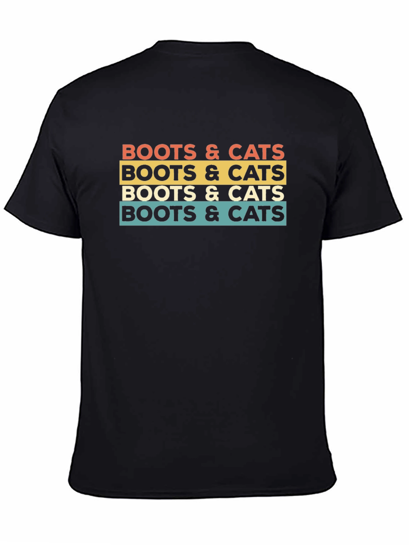 Boots & Cats Retro Graphic Tee