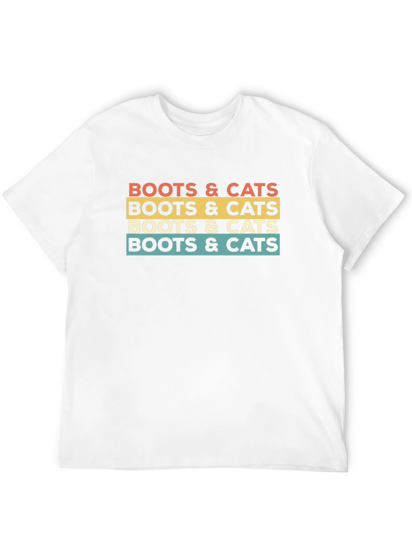 Boots & Cats Retro Graphic Tee