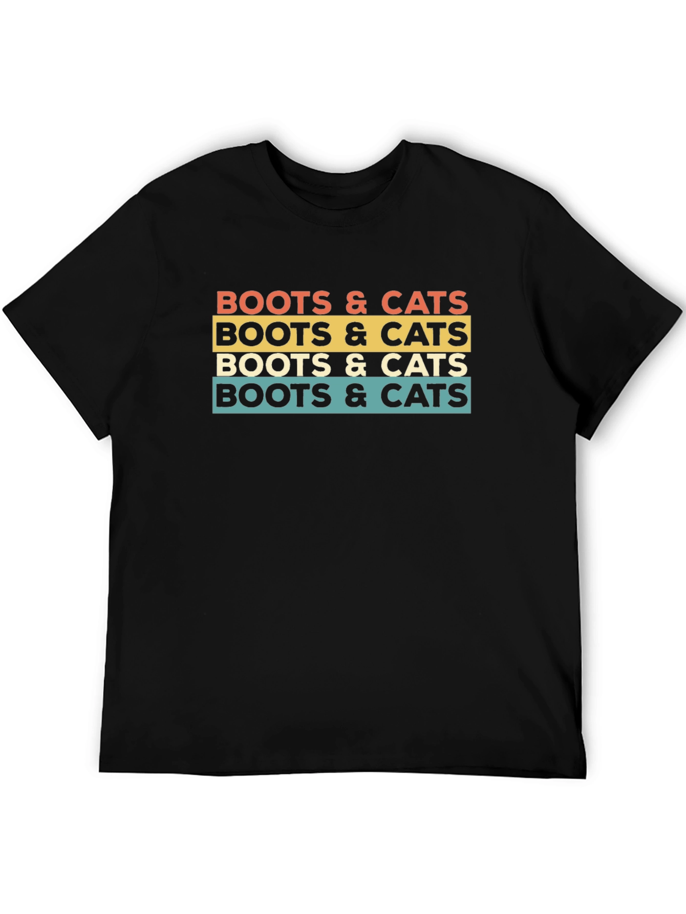 Boots & Cats Retro Graphic Tee