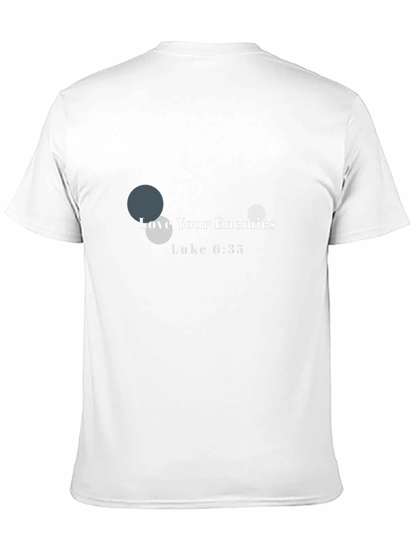 Love Your Enemies Black Graphic Tee