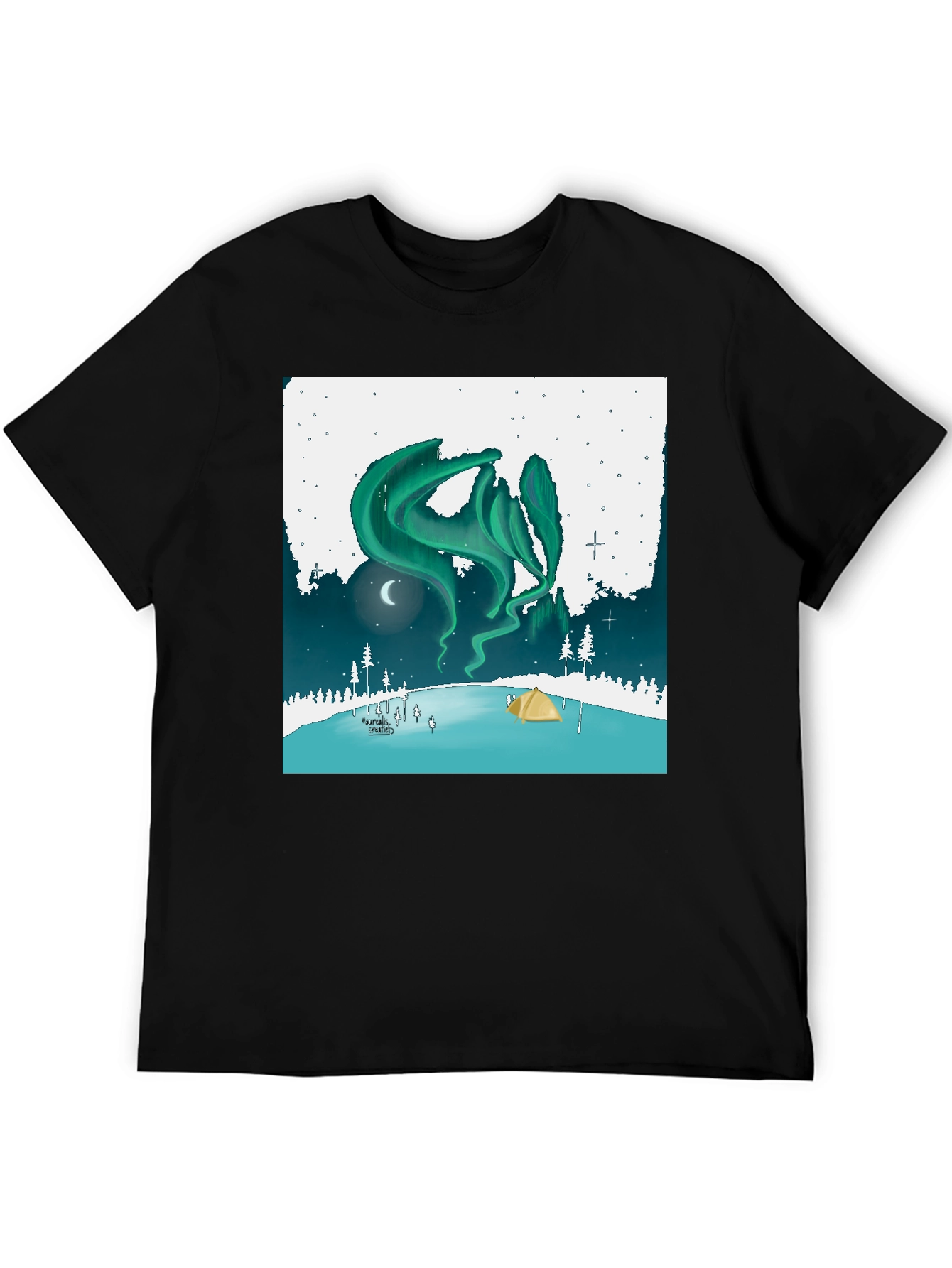 Aurora Camping Graphic Tee