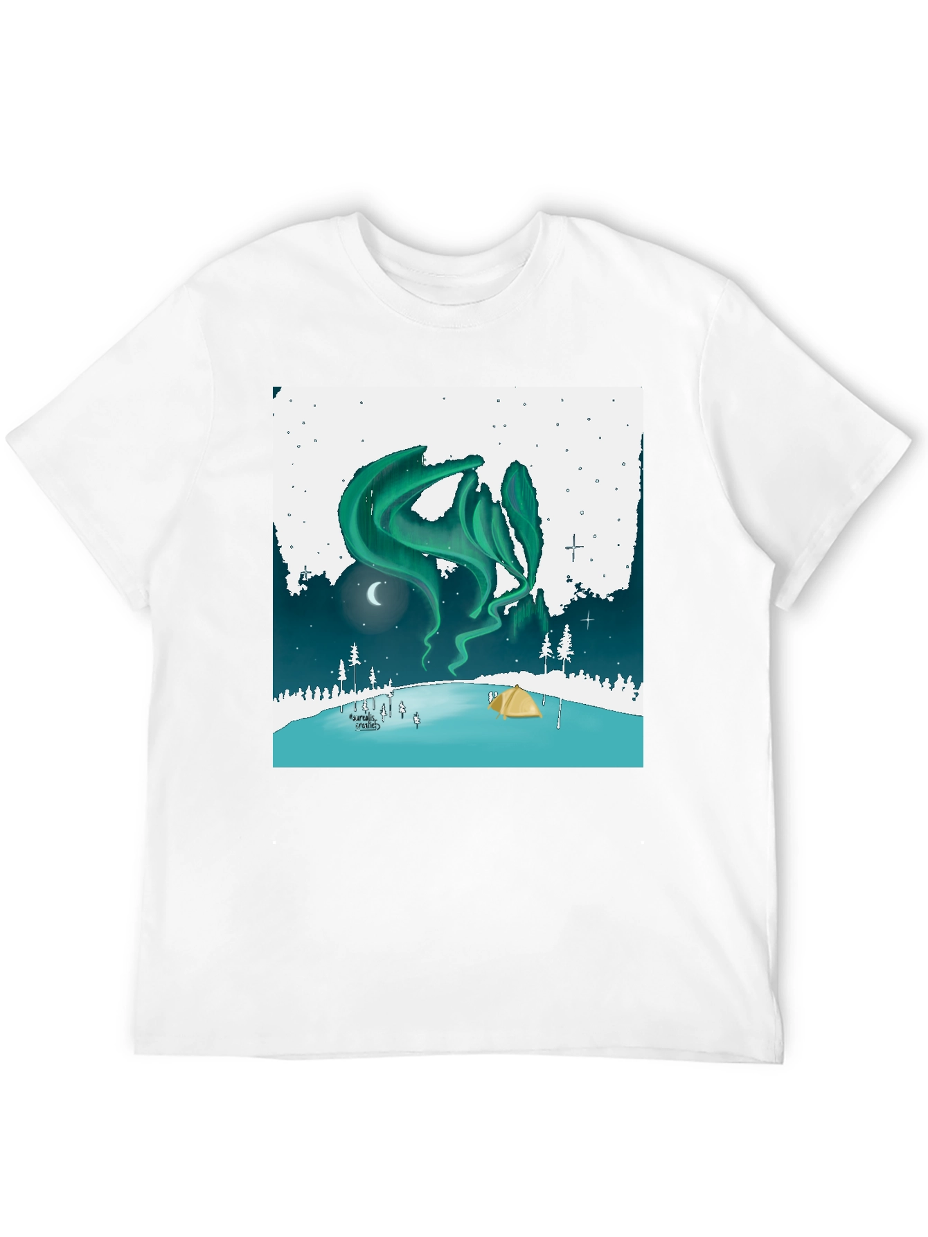 Aurora Camping Graphic Tee