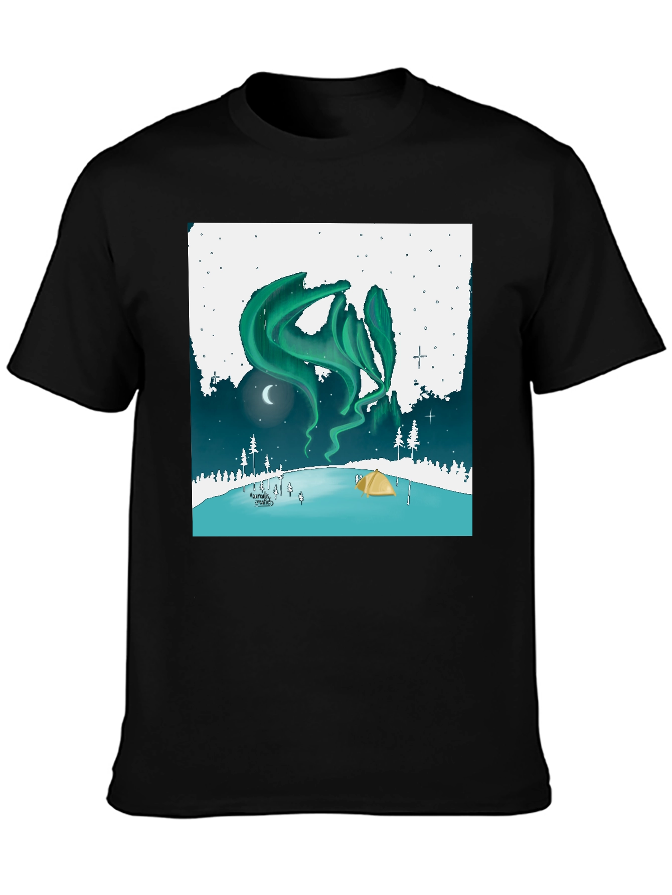 Aurora Camping Graphic Tee