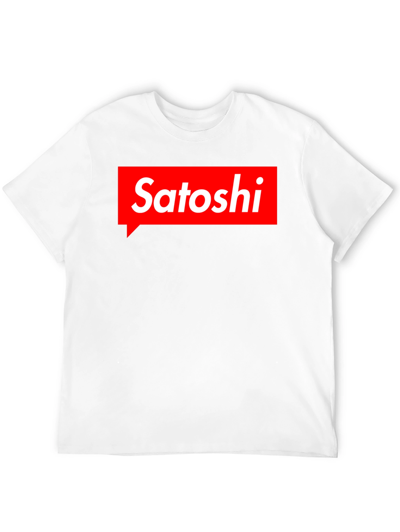 Satoshi Parody T-Shirt - Black Crypto Tee
