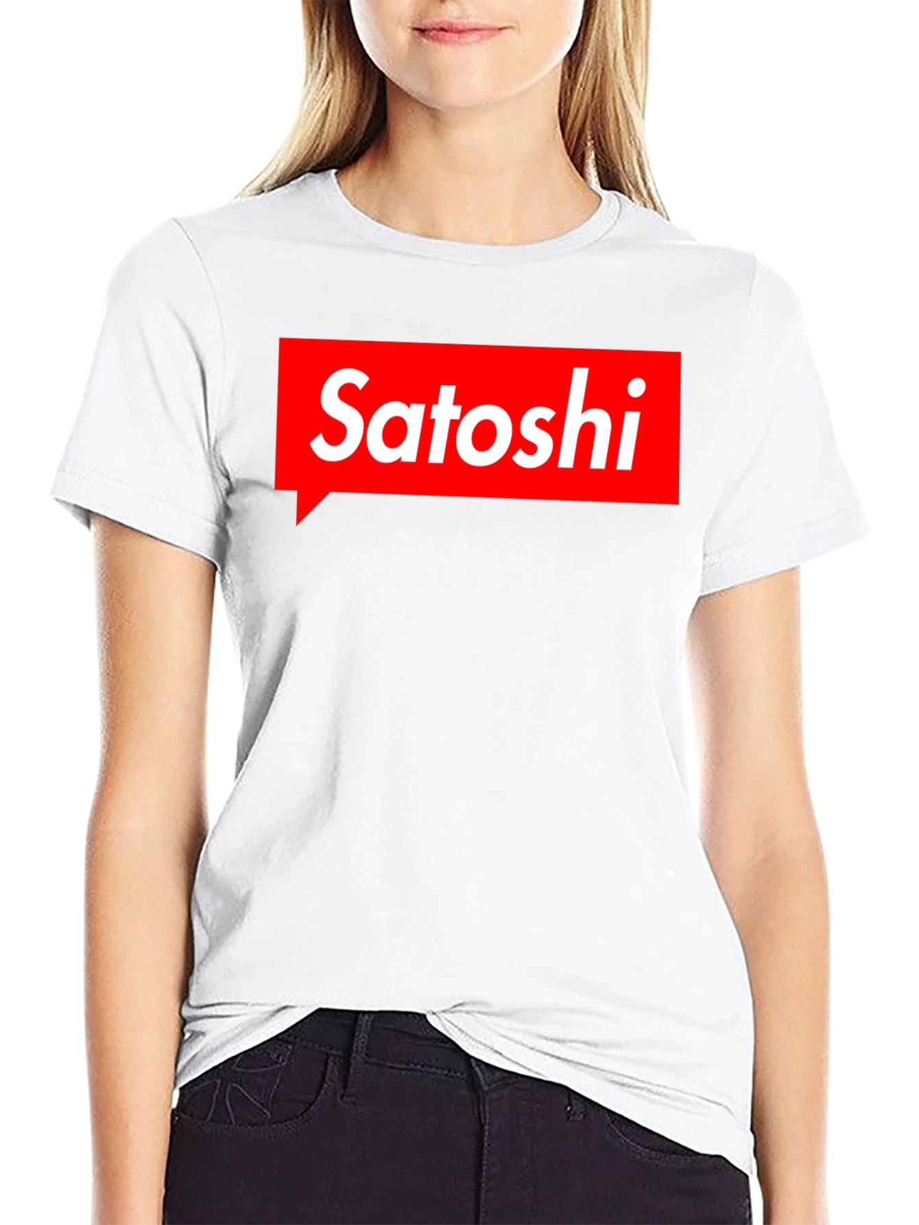 Satoshi Parody T-Shirt - Black Crypto Tee