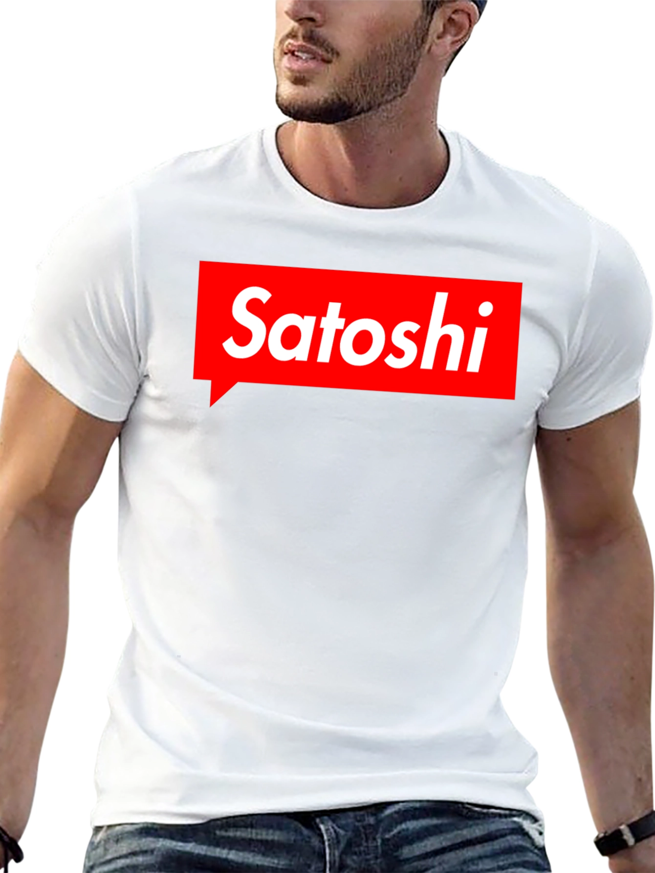 Satoshi Parody T-Shirt - Black Crypto Tee