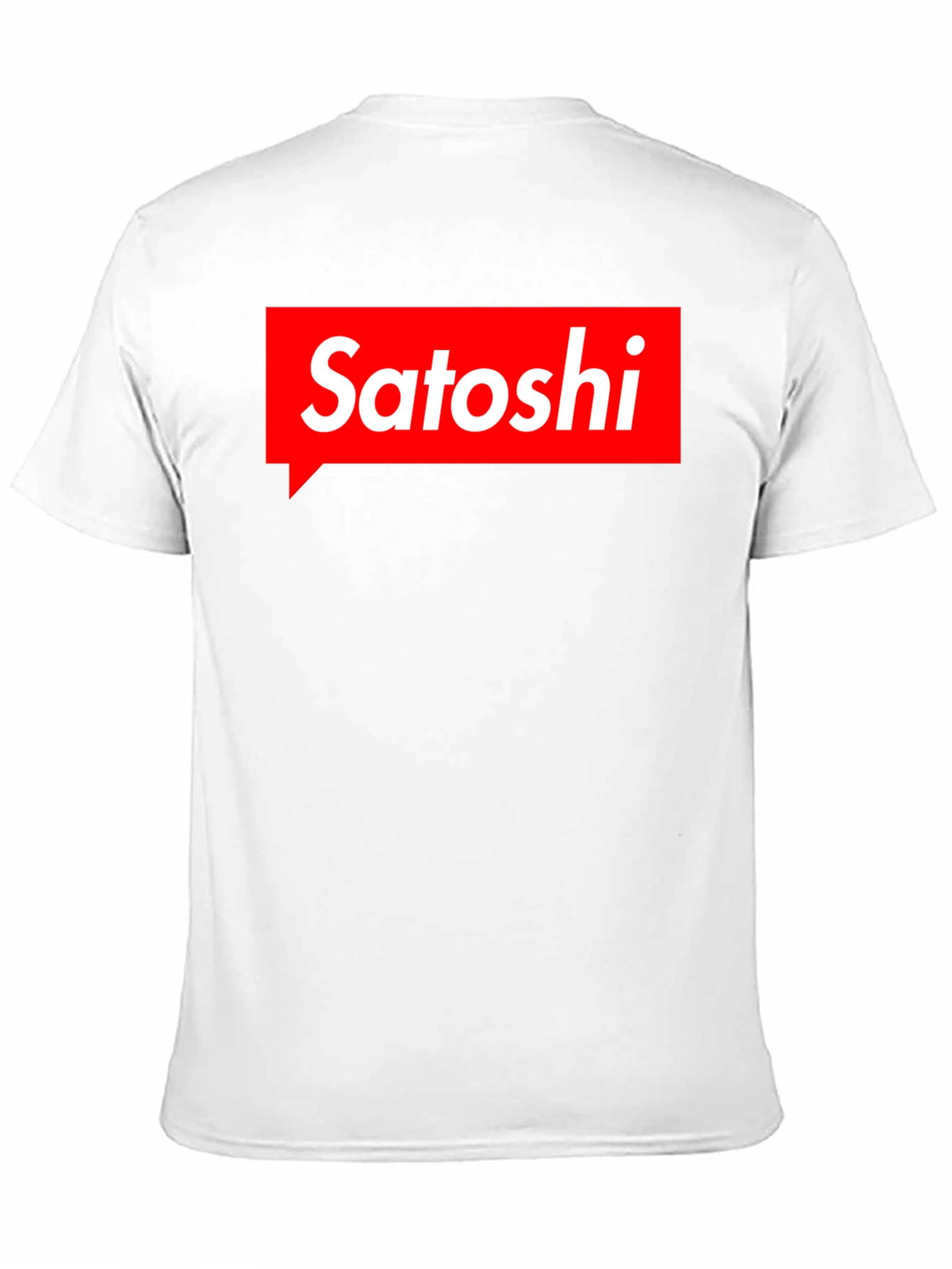 Satoshi Parody T-Shirt - Black Crypto Tee