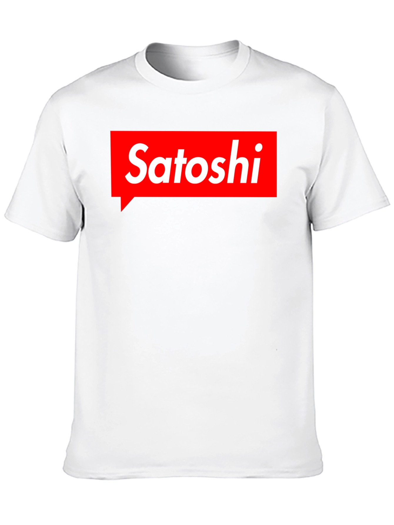 Satoshi Parody T-Shirt - Black Crypto Tee