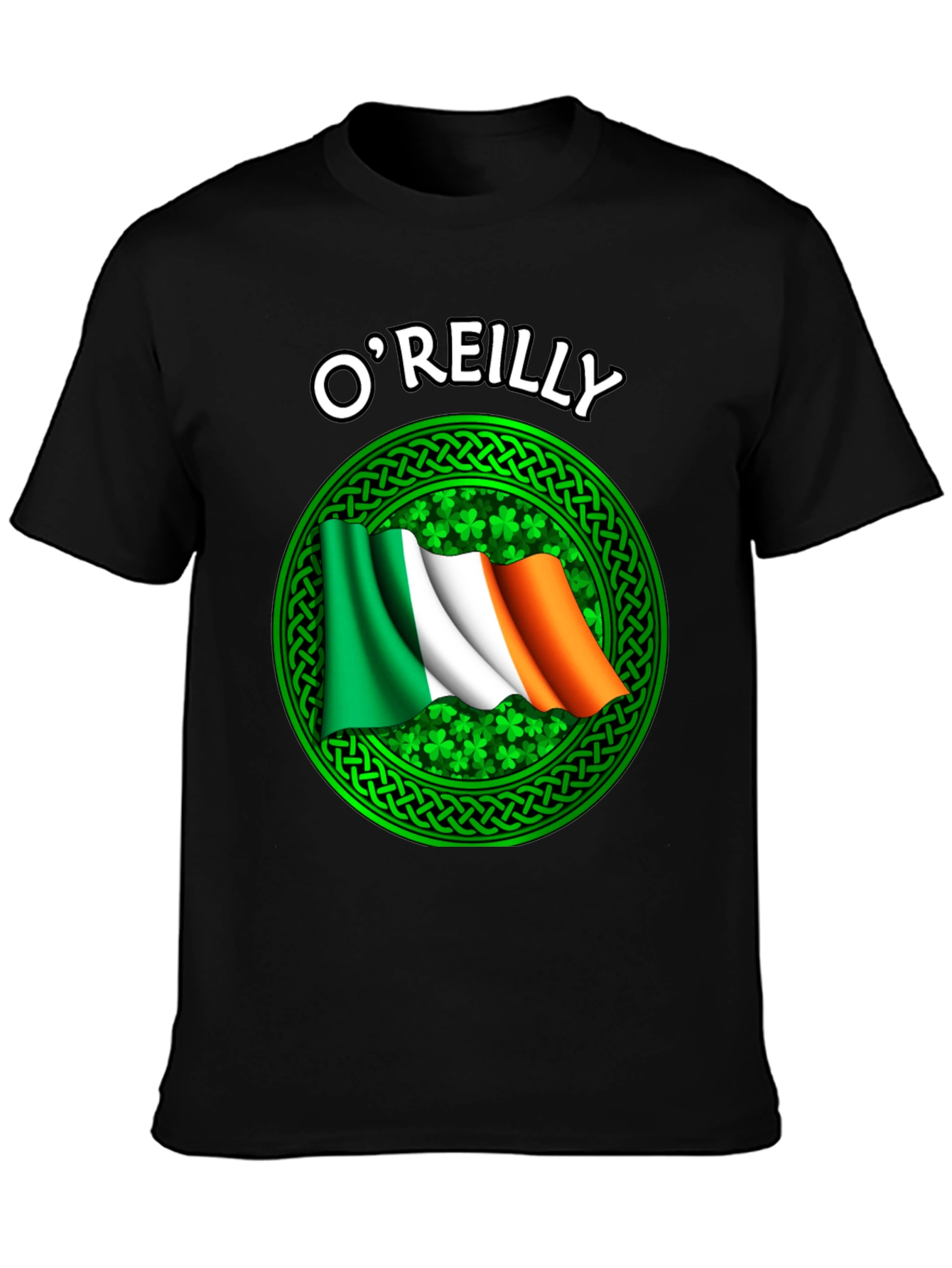 OReilly Irish Flag T-Shirt - St. Patricks Day