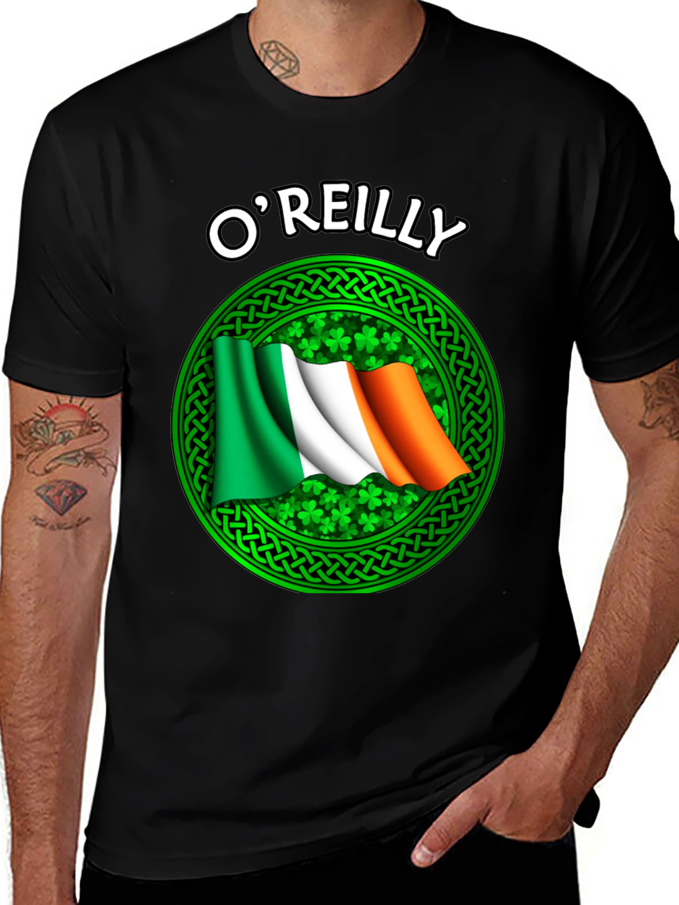 OReilly Irish Flag T-Shirt - St. Patricks Day