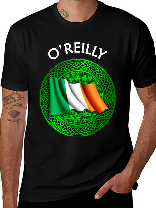 OReilly Irish Flag T-Shirt - St. Patricks Day