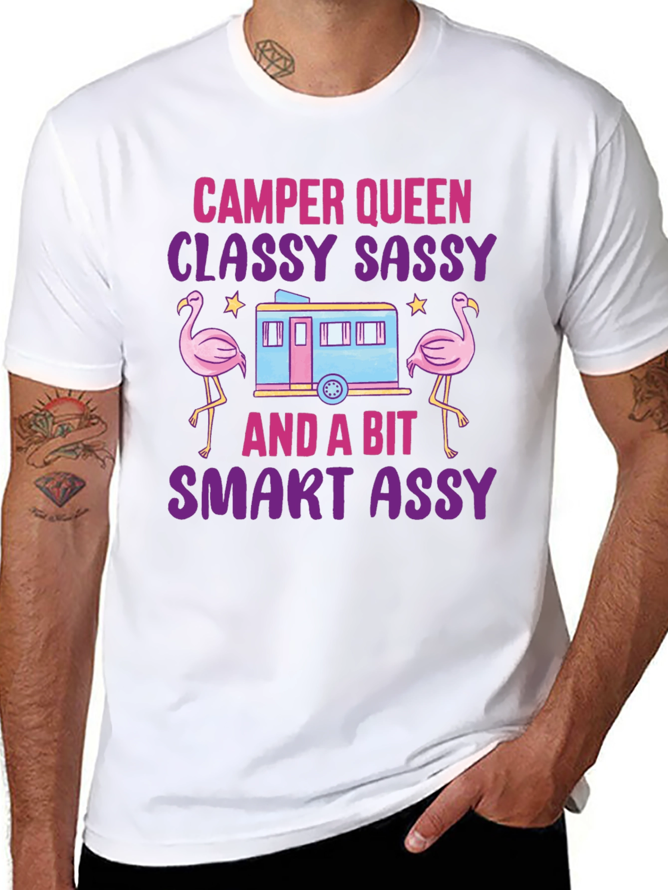Camper Queen Graphic Tee