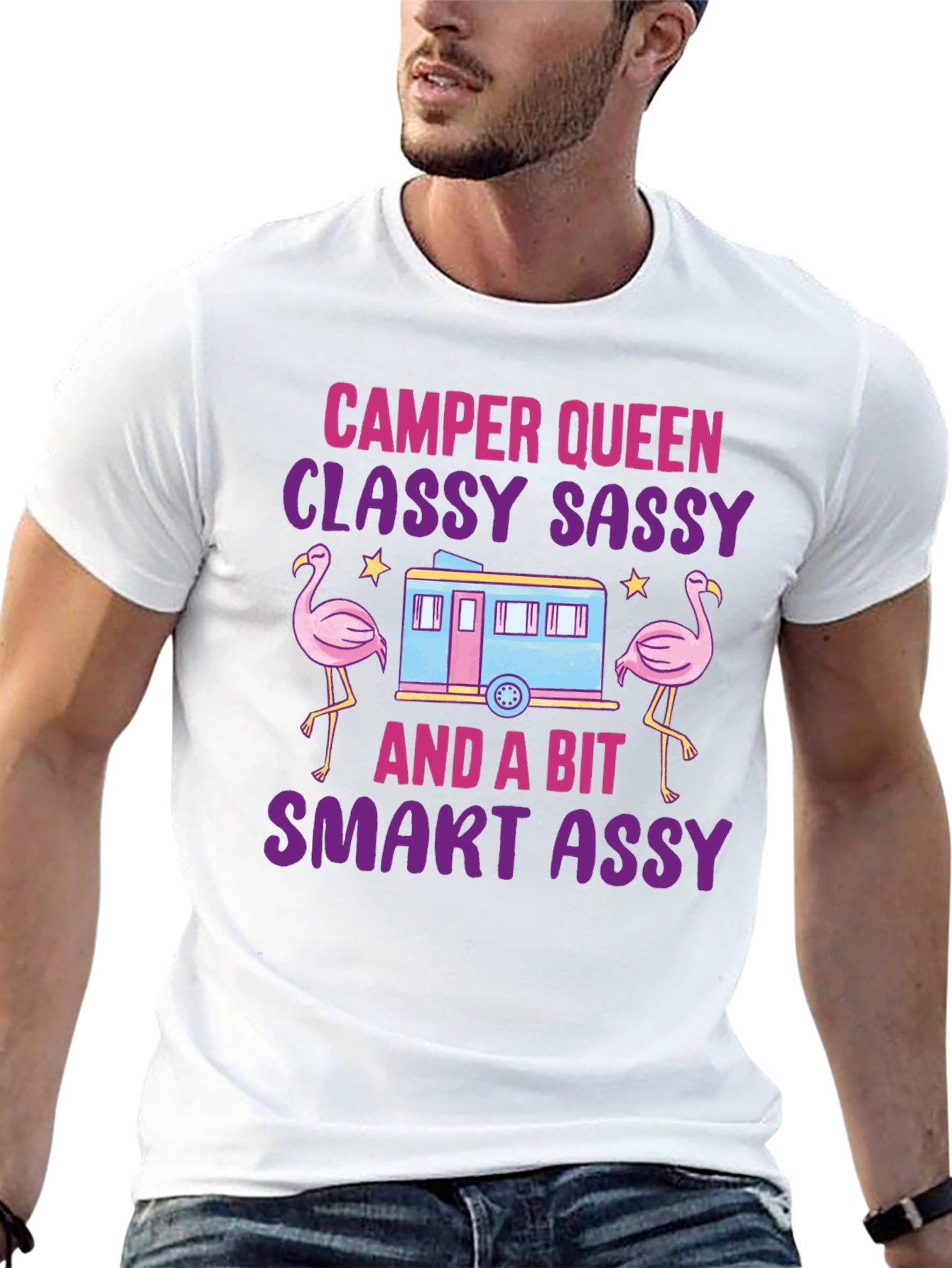 Camper Queen Graphic Tee