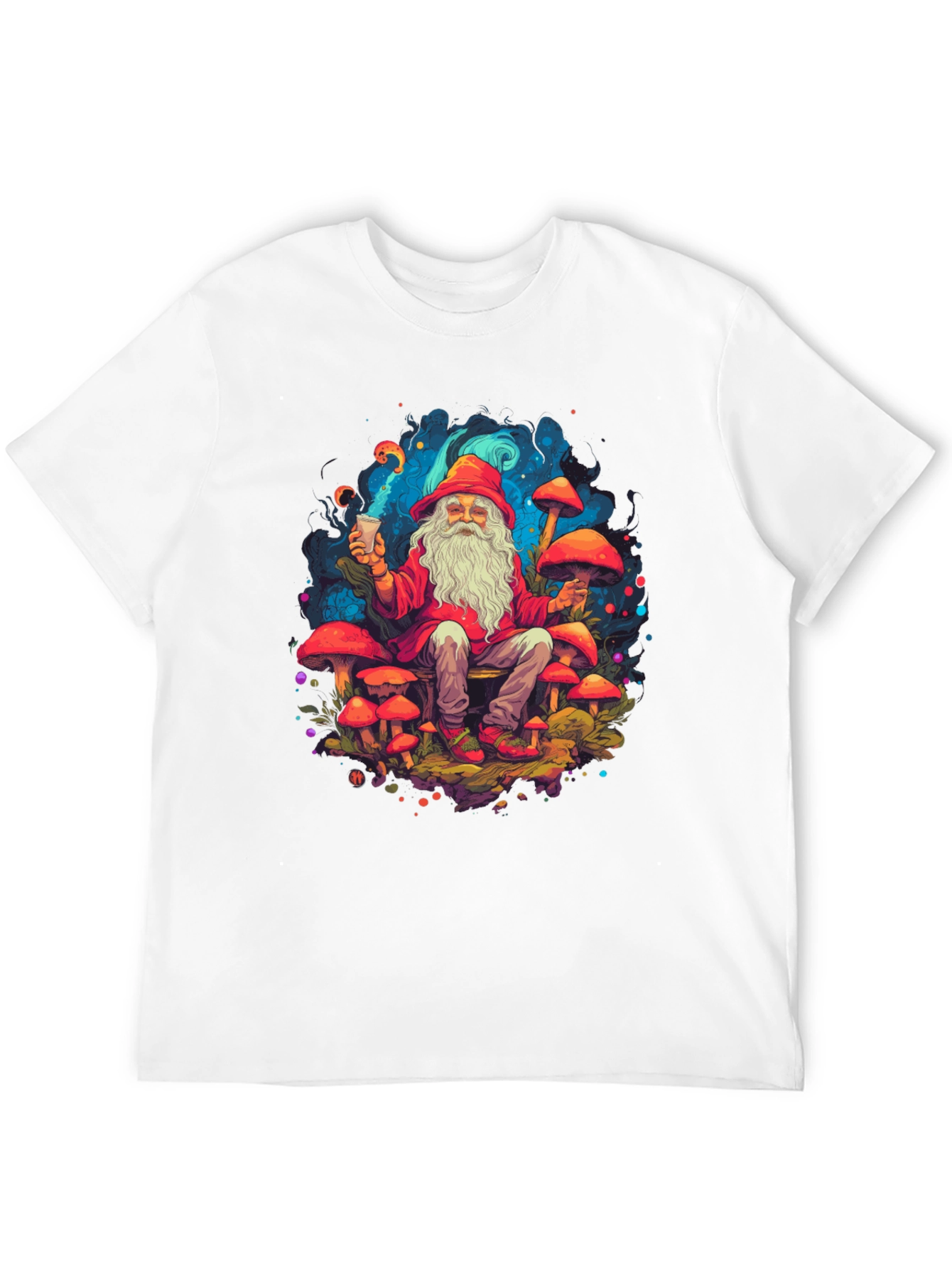 Psychedelic Wizard Mushroom T-Shirt