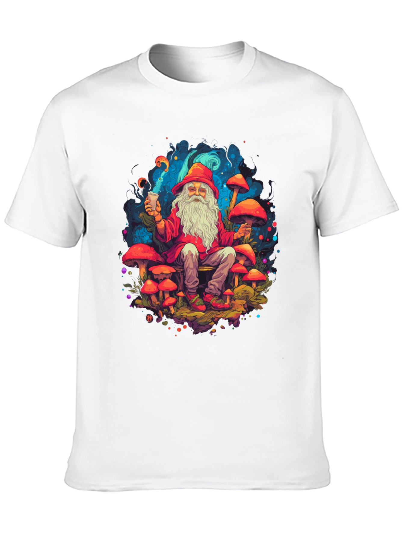 Psychedelic Wizard Mushroom T-Shirt