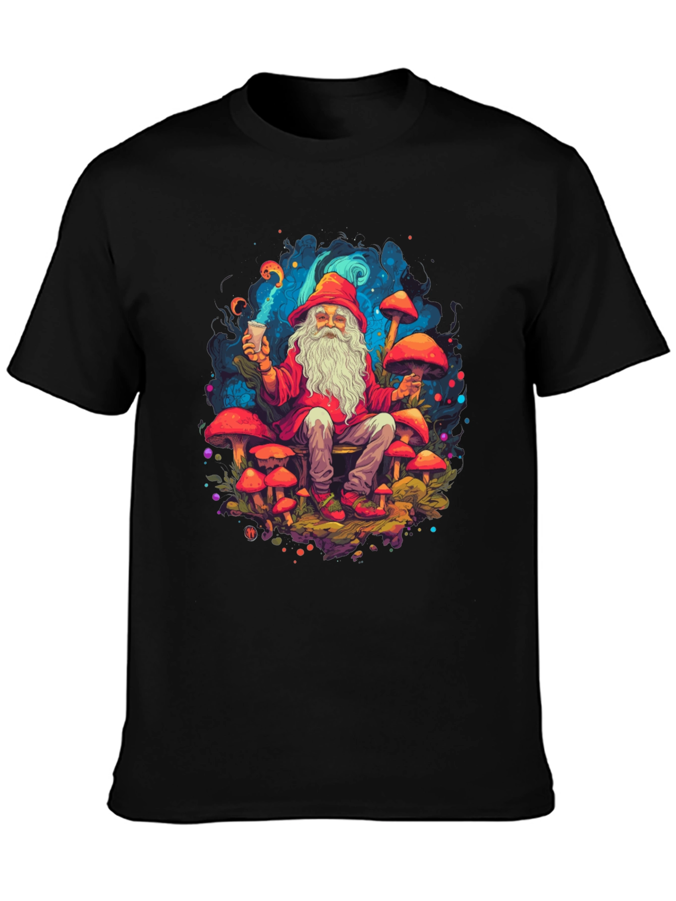 Psychedelic Wizard Mushroom T-Shirt