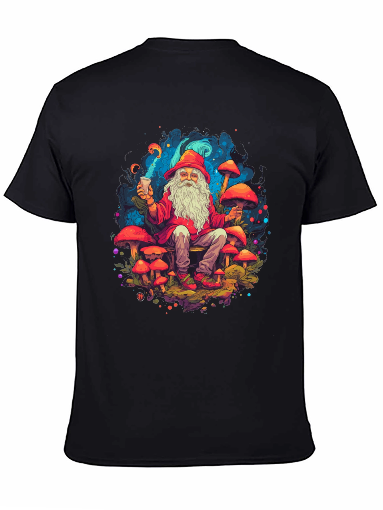 Psychedelic Wizard Mushroom T-Shirt