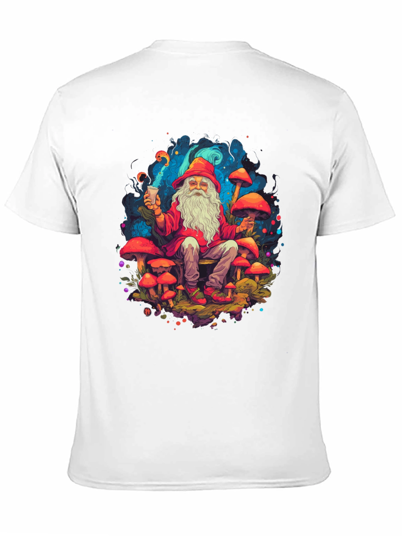 Psychedelic Wizard Mushroom T-Shirt