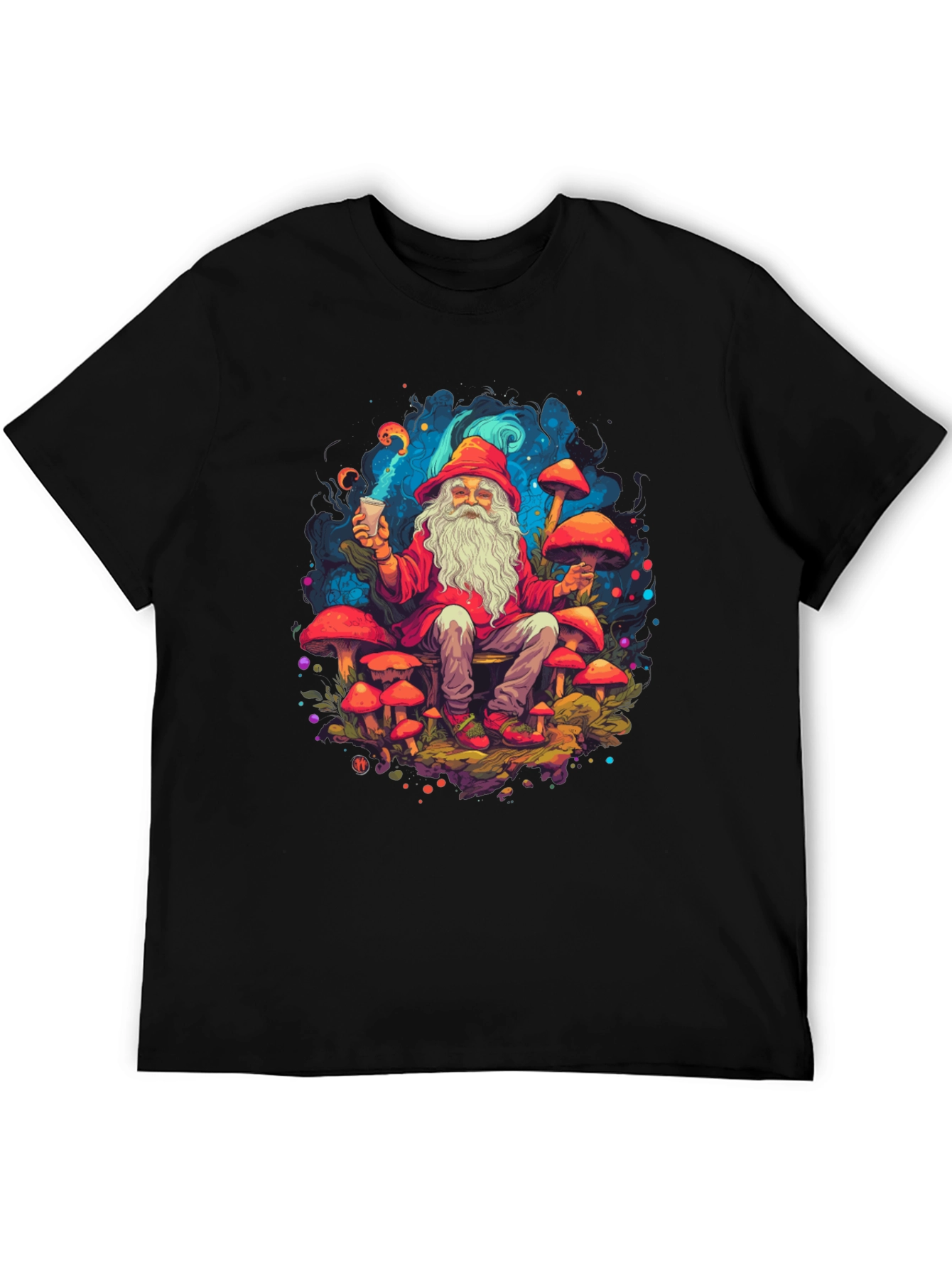 Psychedelic Wizard Mushroom T-Shirt