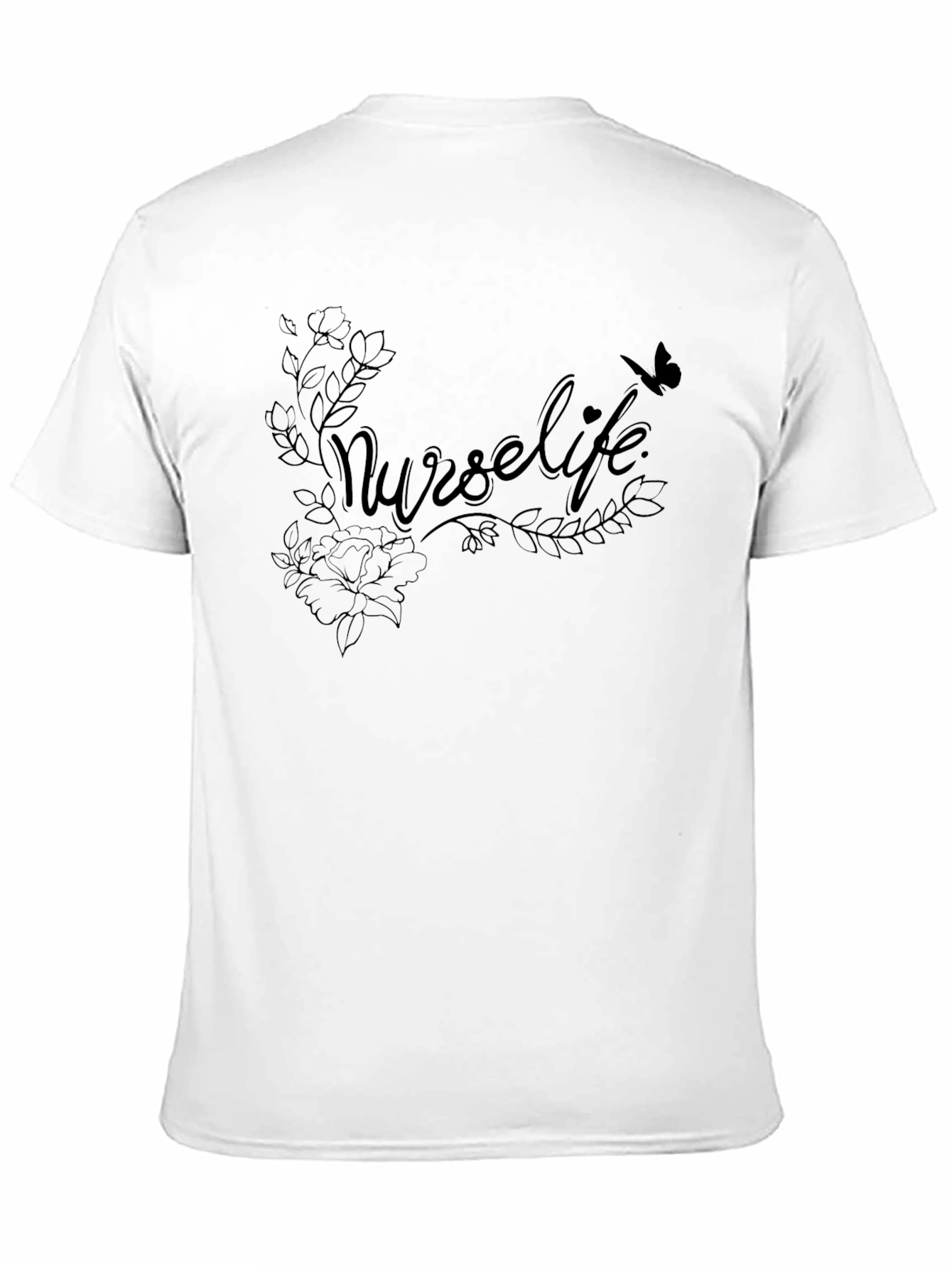 Nurse Life Graphic Tee - Stylish & Comfortable