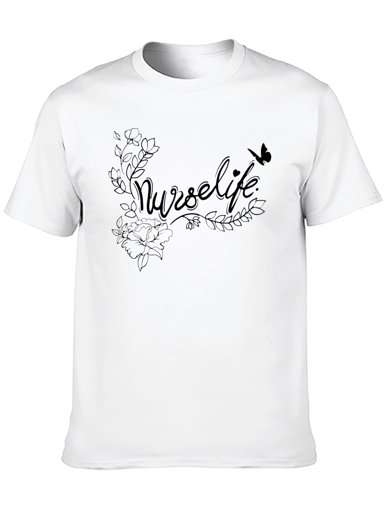 Nurse Life Graphic Tee - Stylish & Comfortable