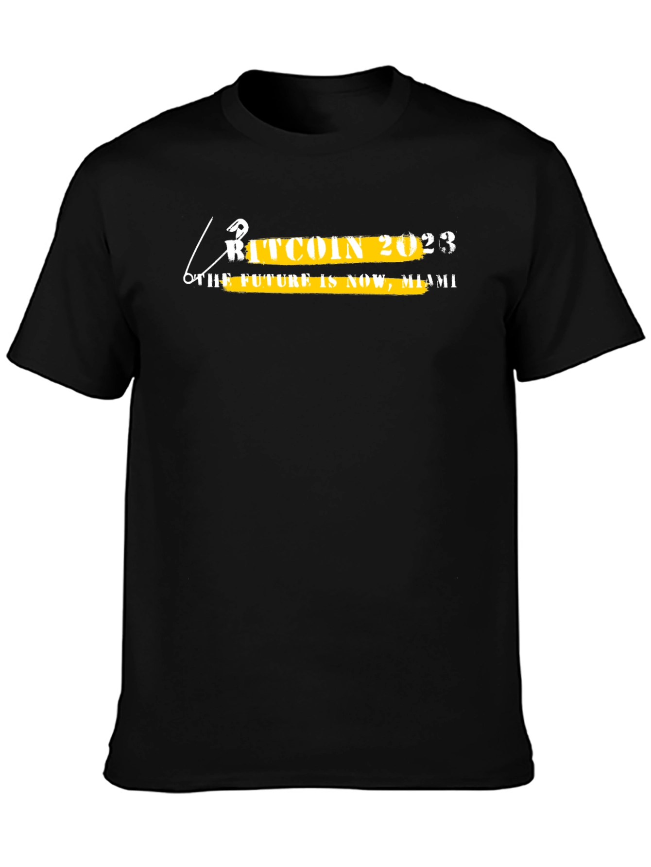 Bitcoin 2023 Graphic Black T-Shirt