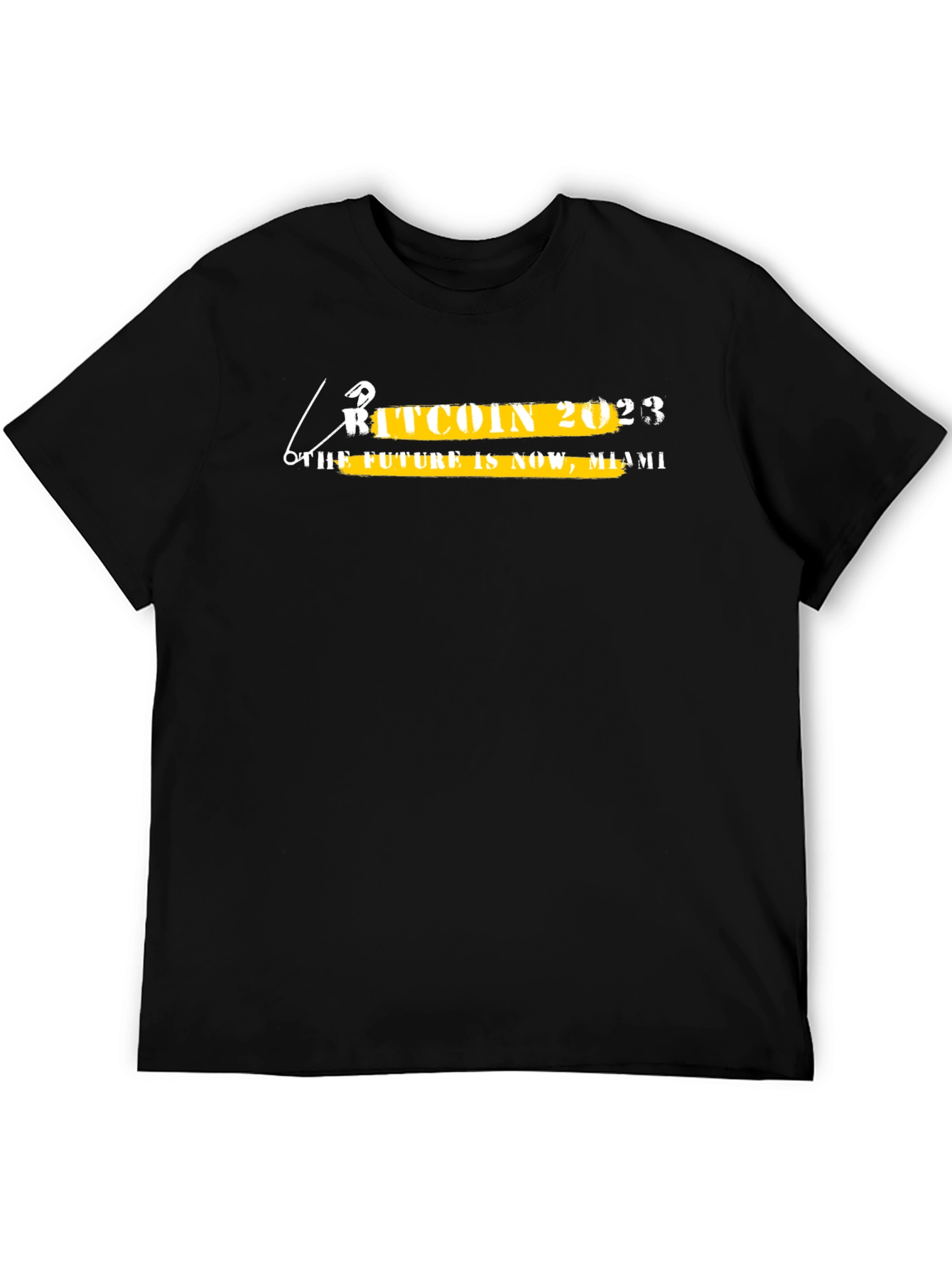 Bitcoin 2023 Graphic Black T-Shirt