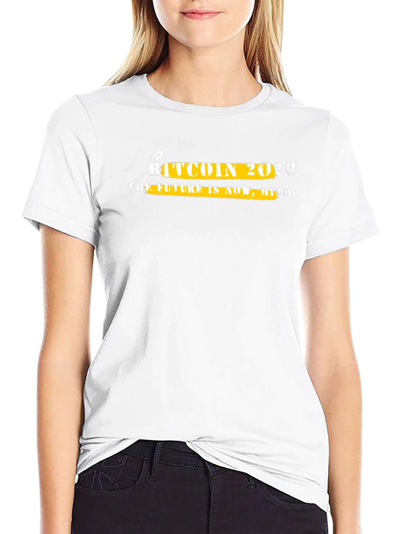 Bitcoin 2023 Graphic Black T-Shirt