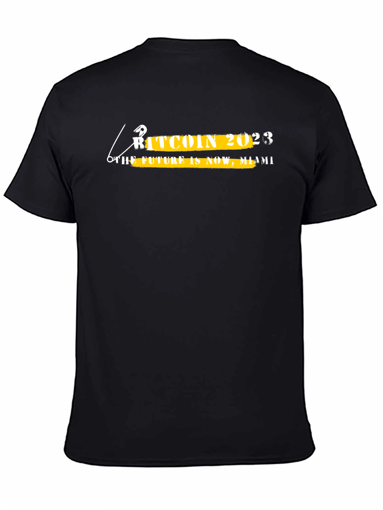 Bitcoin 2023 Graphic Black T-Shirt