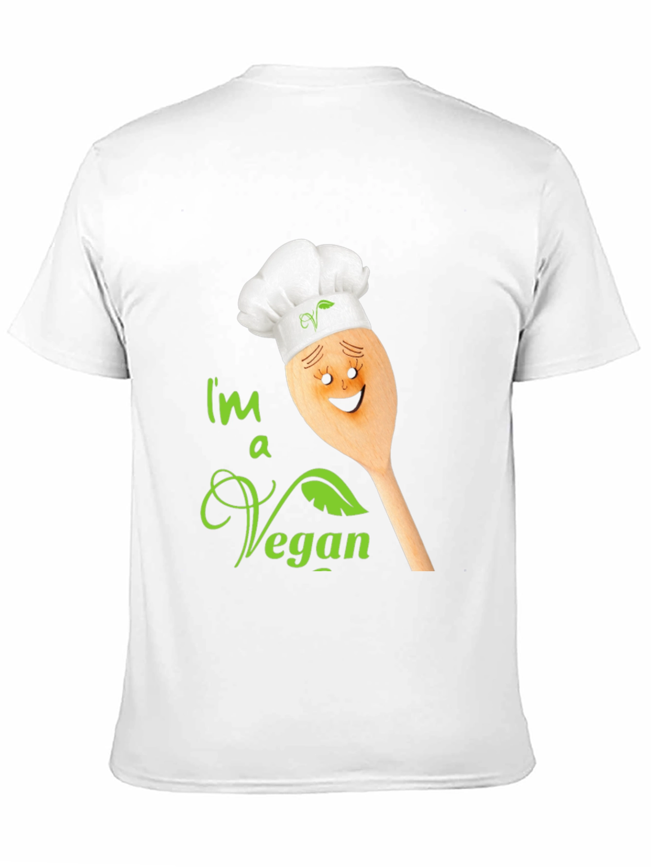 Im a Vegan T-Shirt - Chef Spoon Design