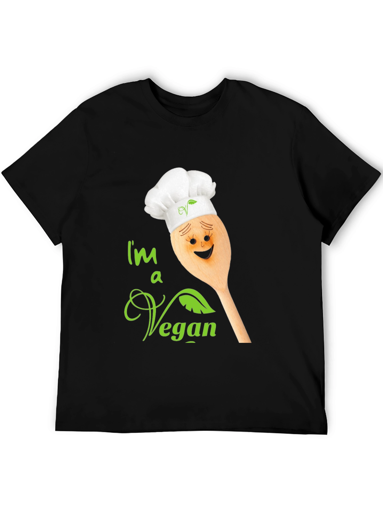 Im a Vegan T-Shirt - Chef Spoon Design