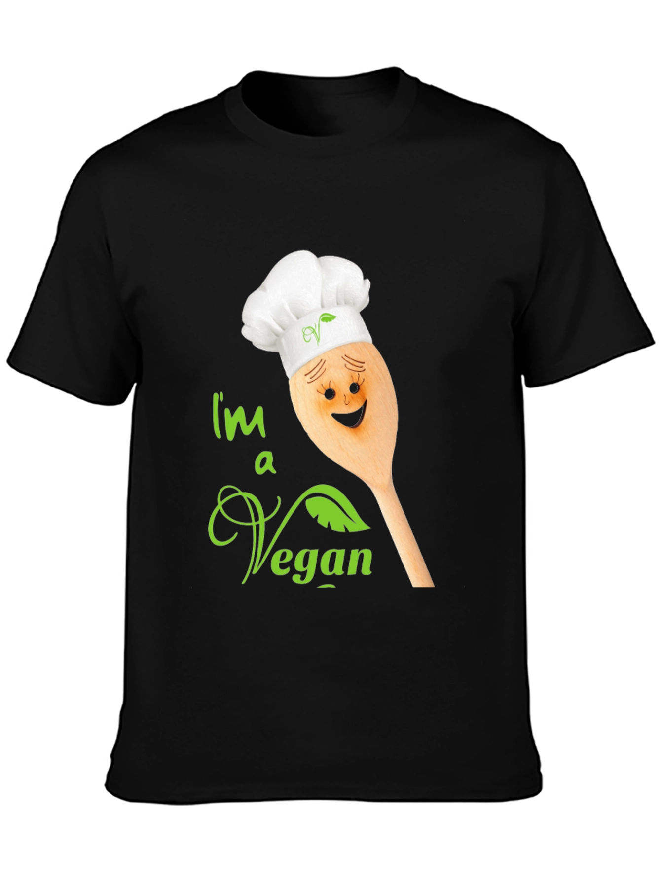 Im a Vegan T-Shirt - Chef Spoon Design