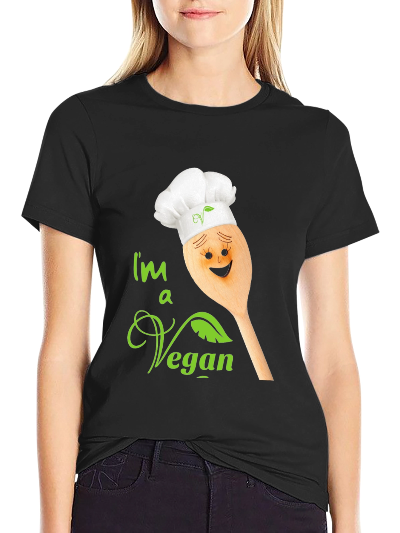 Im a Vegan T-Shirt - Chef Spoon Design