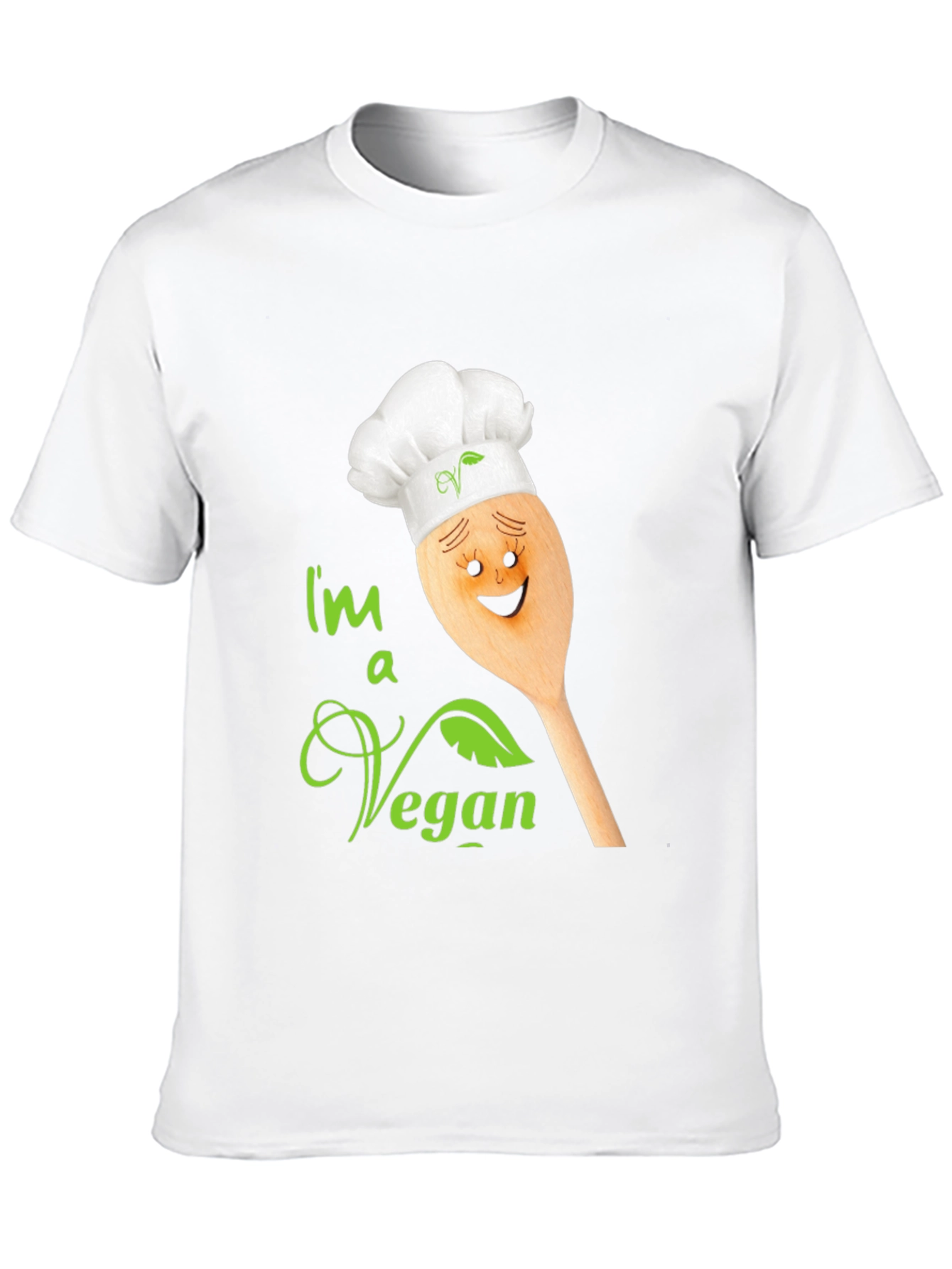 Im a Vegan T-Shirt - Chef Spoon Design