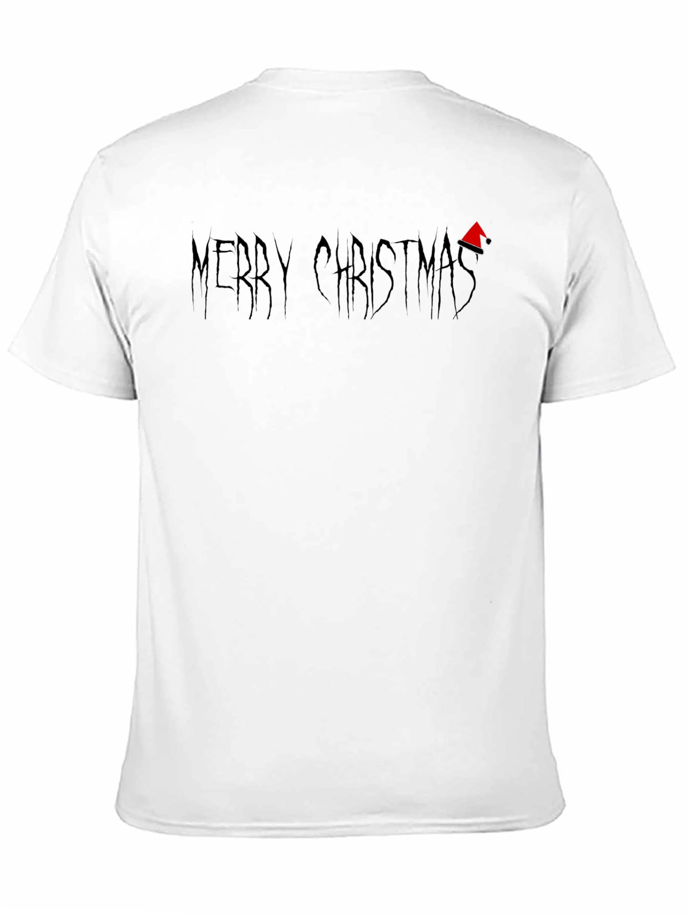 Merry Christmas Black Graphic Tee